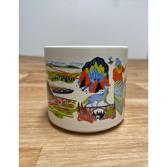 STARBUCKS DISCOVERY SERIES COFFEE MUG SOUTH DAKOTA 14 OZ NEW IN BOX FULL SIZE - Picture 4 of 7